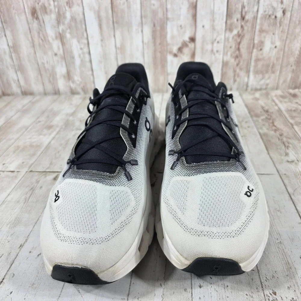 On Cloudsurfer Mens Running Shoes White Black 3ME10101430 Size 11